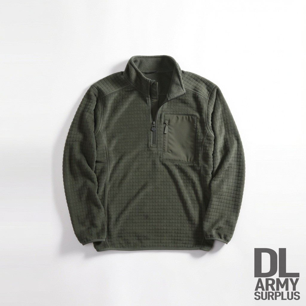 Grid Fleece Quarter-Zip 2