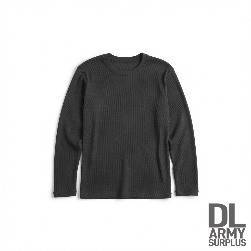 Waffle Knit Thermal Top 2