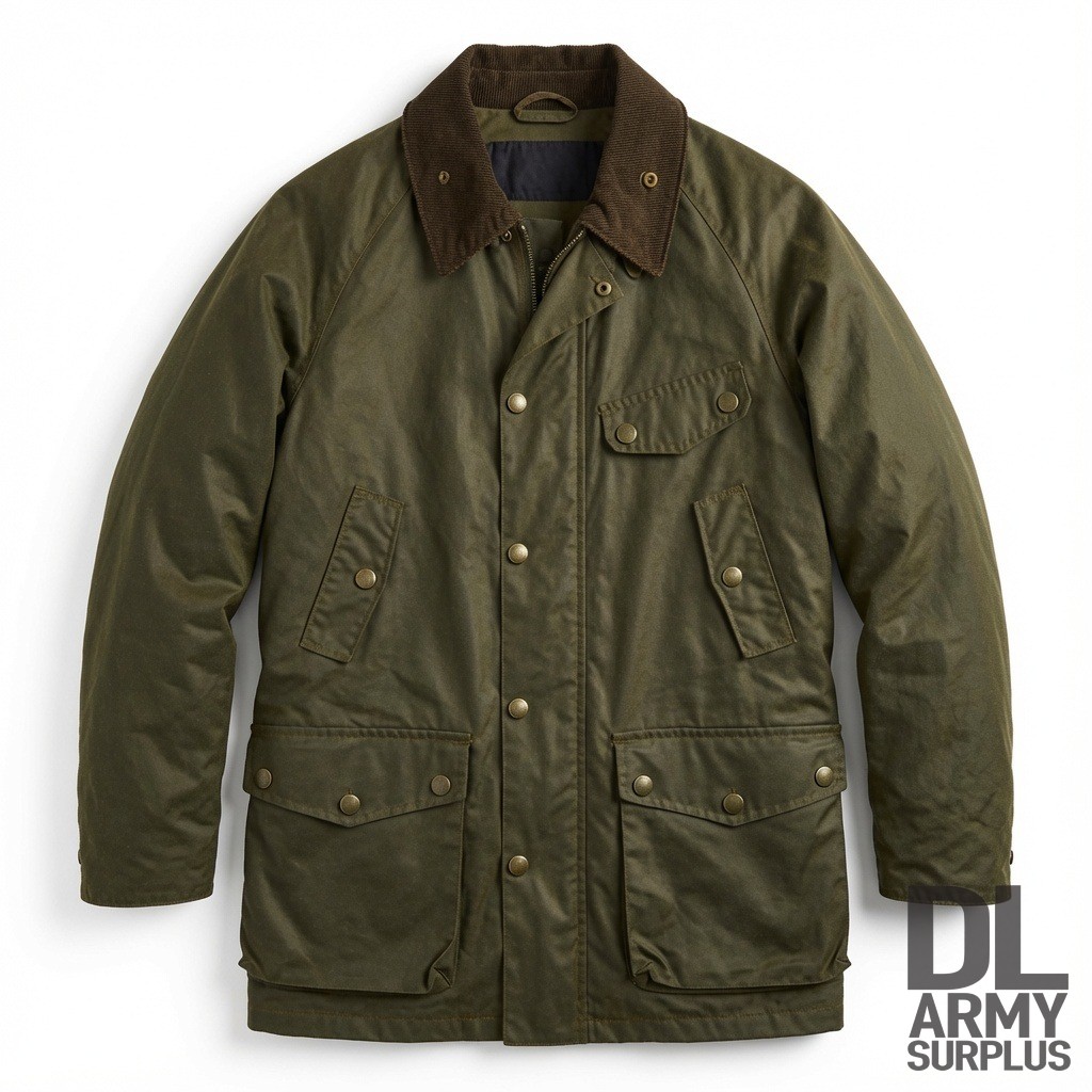 Waxed Canvas Field Coat